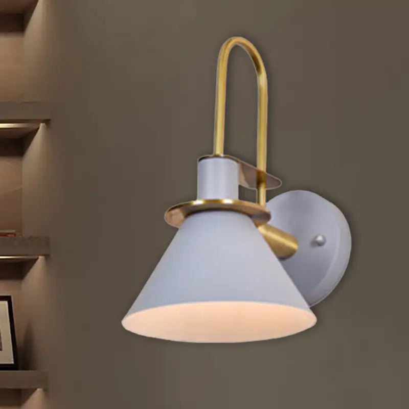 DecorBites™ Modern Nordic Pyramid Wall Sconce Light for Study Room and Bedroom