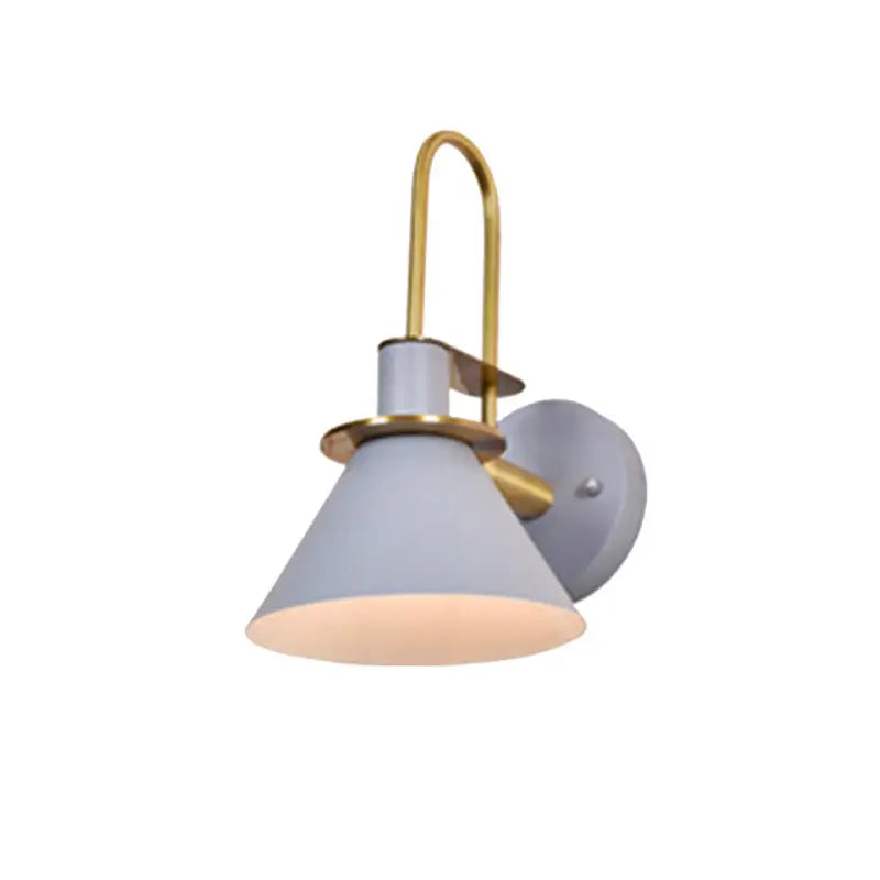DecorBites™ Modern Nordic Pyramid Wall Sconce Light for Study Room and Bedroom