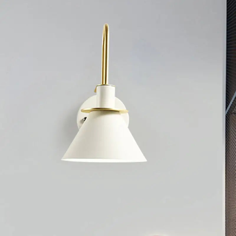 DecorBites™ Modern Nordic Pyramid Wall Sconce Light for Study Room and Bedroom