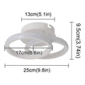 DecorBites™ Acrylic LED Ceiling Light: Modern Home Decor Lighting for Bedroom, Aisle, Balcony, Corridor