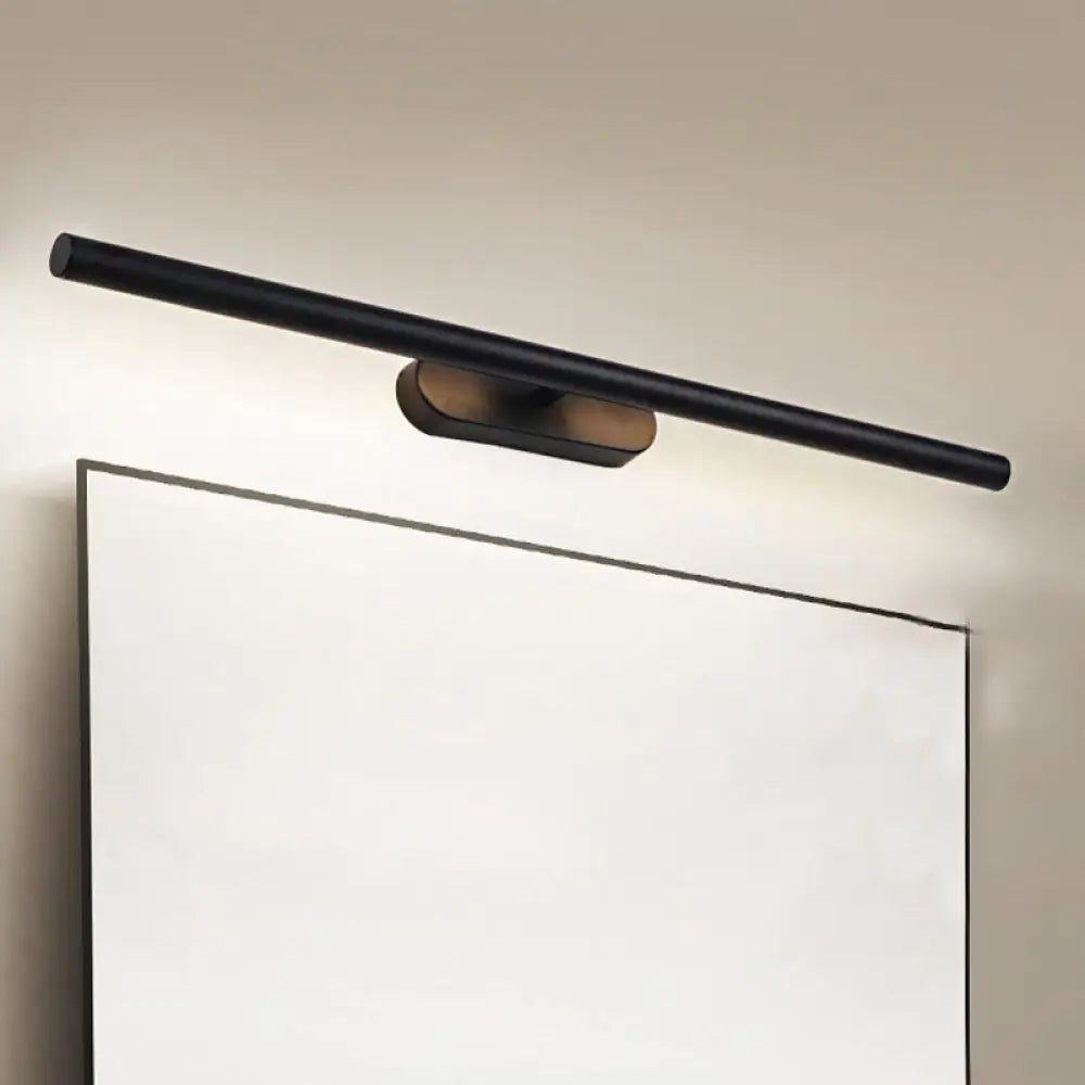 DecorBites™ Modern LED Wall-Mounted Vanity Light in White/Black with Adjustable Width and Multiple Light Options