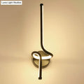 DecorBites™ Minimalist Metallic LED Wall Sconce - Sleek Linear Bedside Lighting Fixture