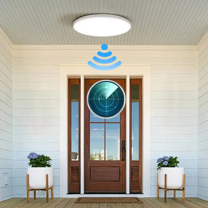 Modern minimalist white ceiling light bedroom induction led ceiling