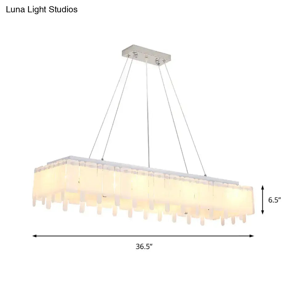 DecorBites™ Adjustable Acrylic LED Island Pendant Light with Hanging Cord