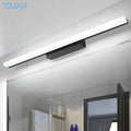 Modern silver minimalist vanity wall light for bathroom