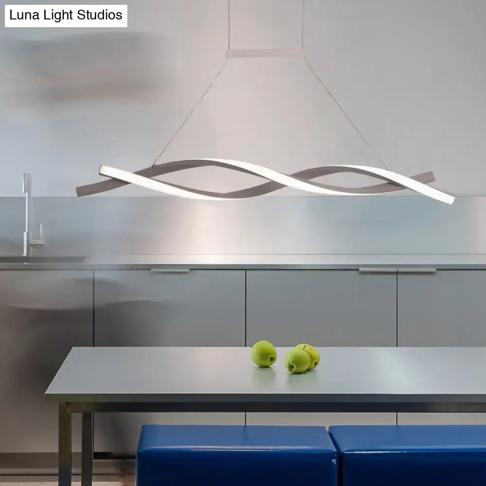 DecorBites™ Modern Art Deco LED Pendant Light for Reception Area
