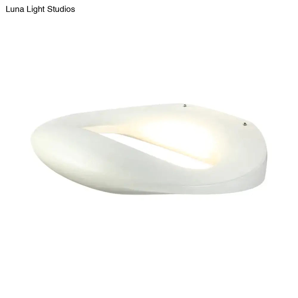 DecorBites™ Modern Smiling Face LED Wall Lamp for Corridors - Black/White