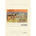 Vintage Lined Notebook Greetings from Wyoming - Paperback