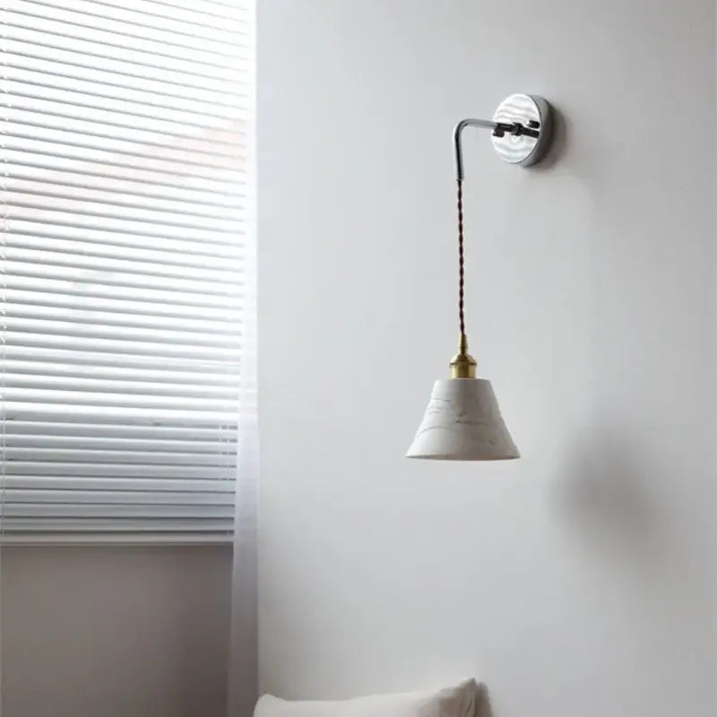 DecorBites™ Ceramic LED Wall Light with Pull Chain Switch - Nordic Design