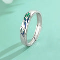 S999 Pure Silver Simple Sterling Silver Ring