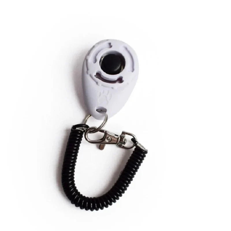 Pet Training Clicker with Adjustable Wrist Strap | Dog and Cat Training Aid