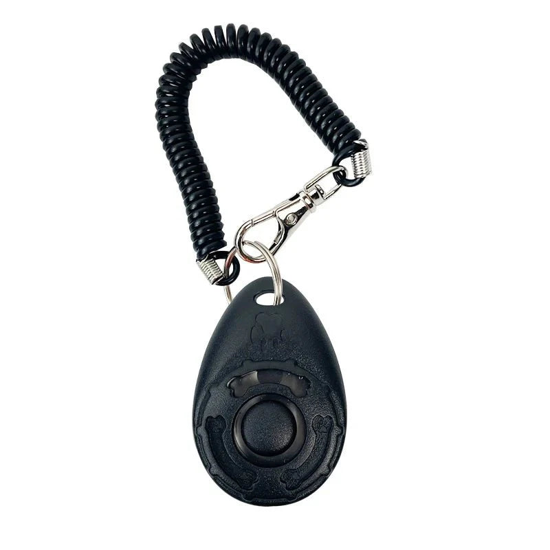 Pet Training Clicker with Adjustable Wrist Strap | Dog and Cat Training Aid