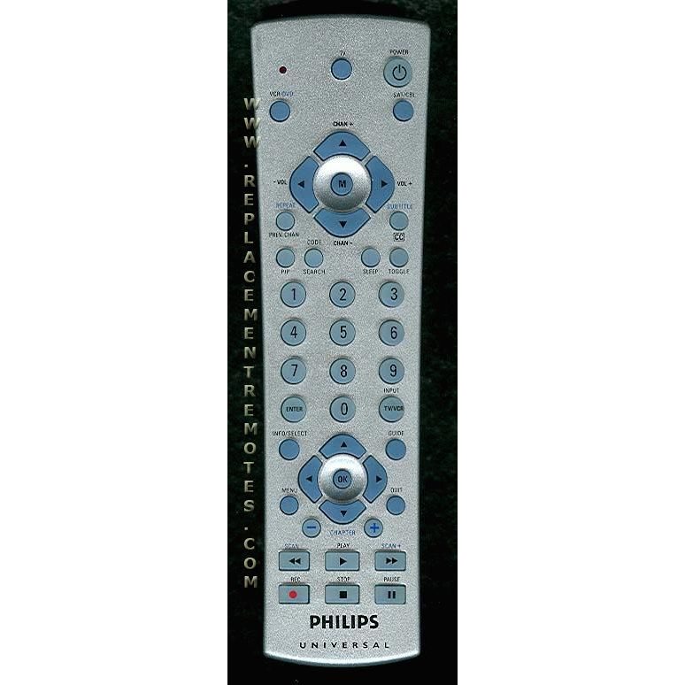 Substitute for Philips PM335 3-Device Universal Remote Control [RRU401]