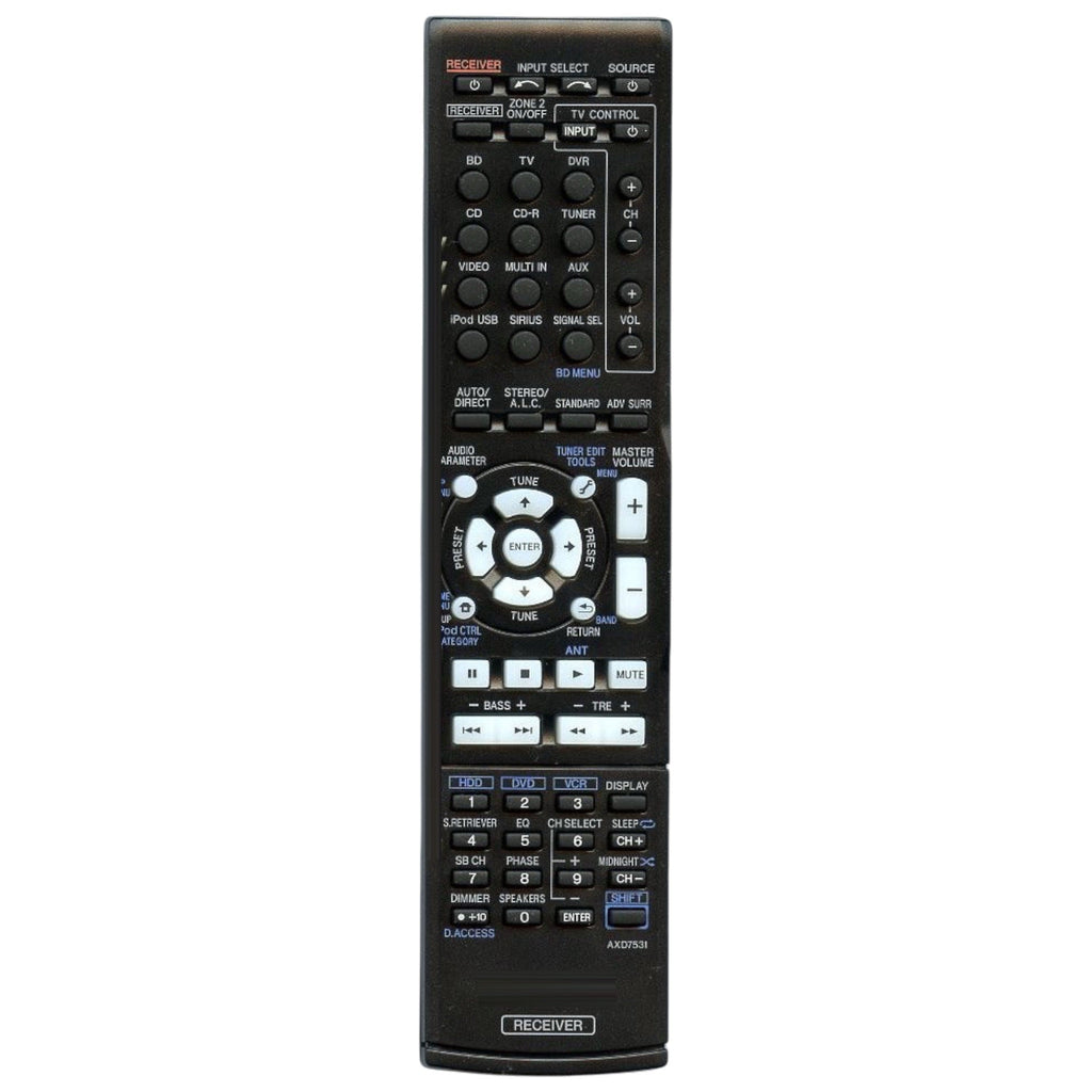 Pioneer AXD7531 Receiver Remote Control