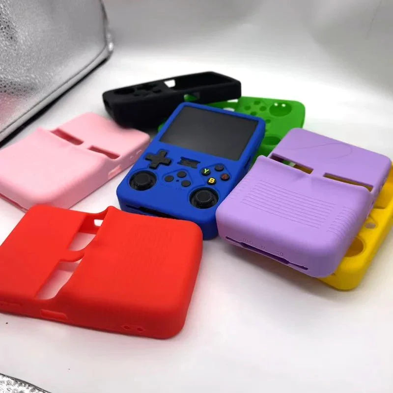 Silicone Case for R36S Handheld Console | 360° Shockproof Soft Shell Cover