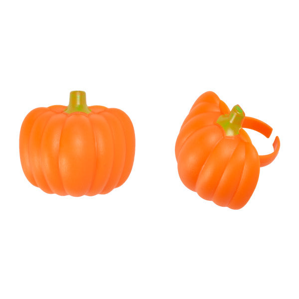 Tradional Pumpkin Cupcake Rings - 72pk