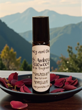 Dark Amber Rosewood Perfume Roll-On: Rich and Elegant Aroma