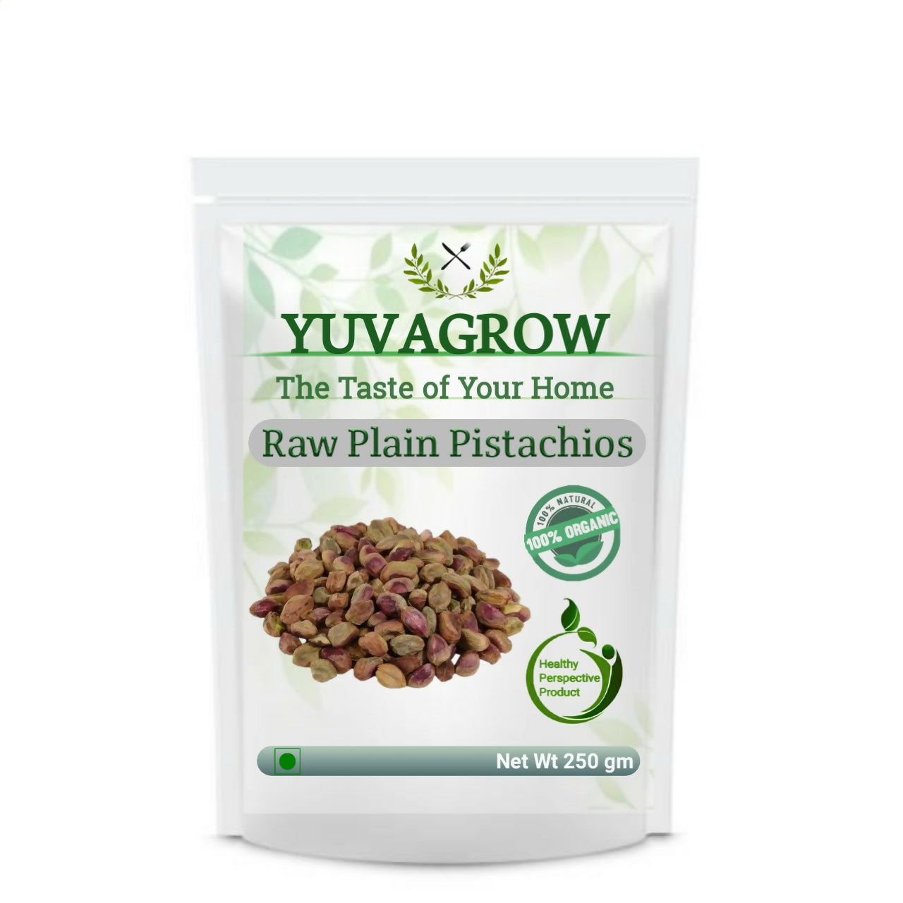 Yuvagrow Raw Plain Pistachos