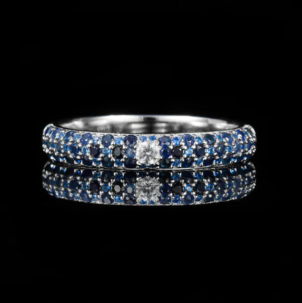 Natural Sapphire Ring Size 7