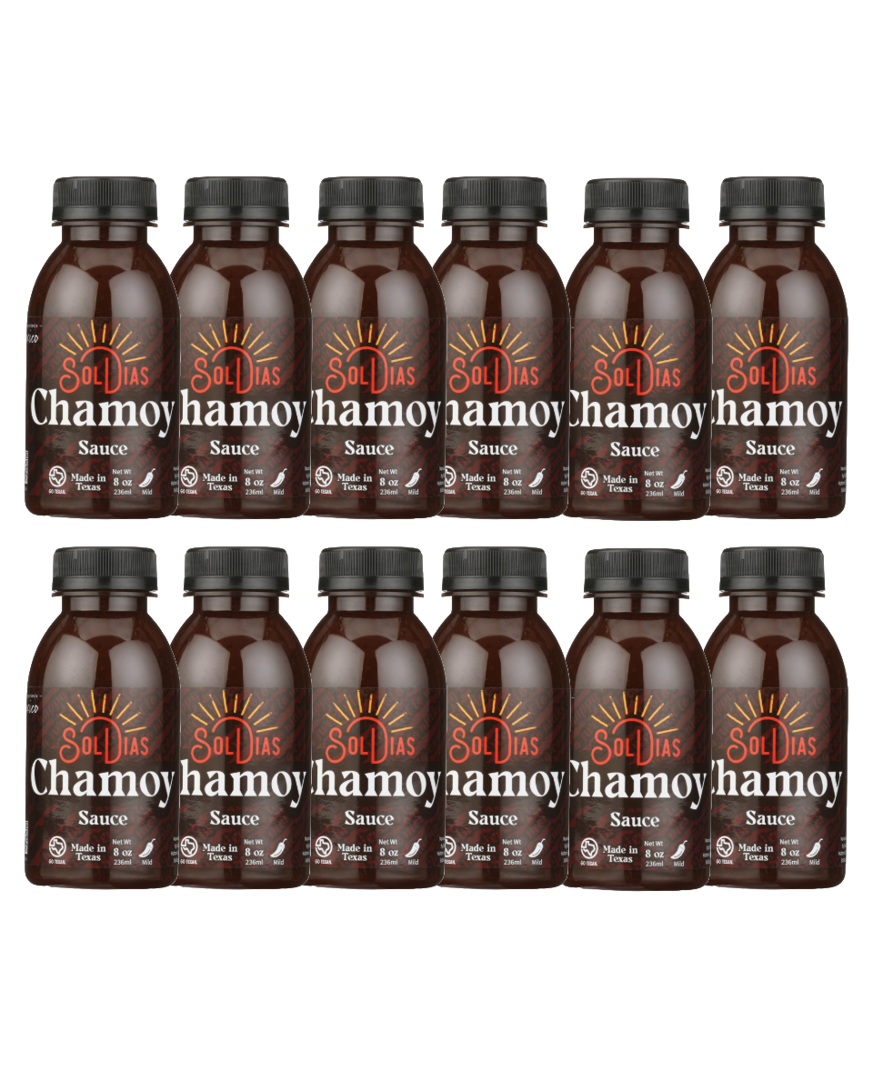 Chamoy - Fruity and Spicy Vegan Sauce with No Added Preservatives, 8oz