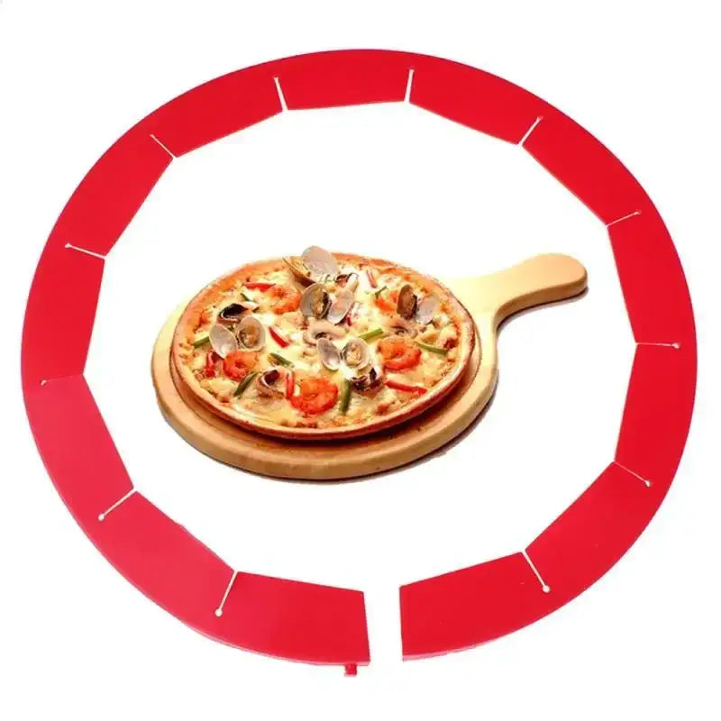 Adjustable Silicone Pie Crust Shield by DecorBites™: Reusable Baking Tool for Perfect Crusts