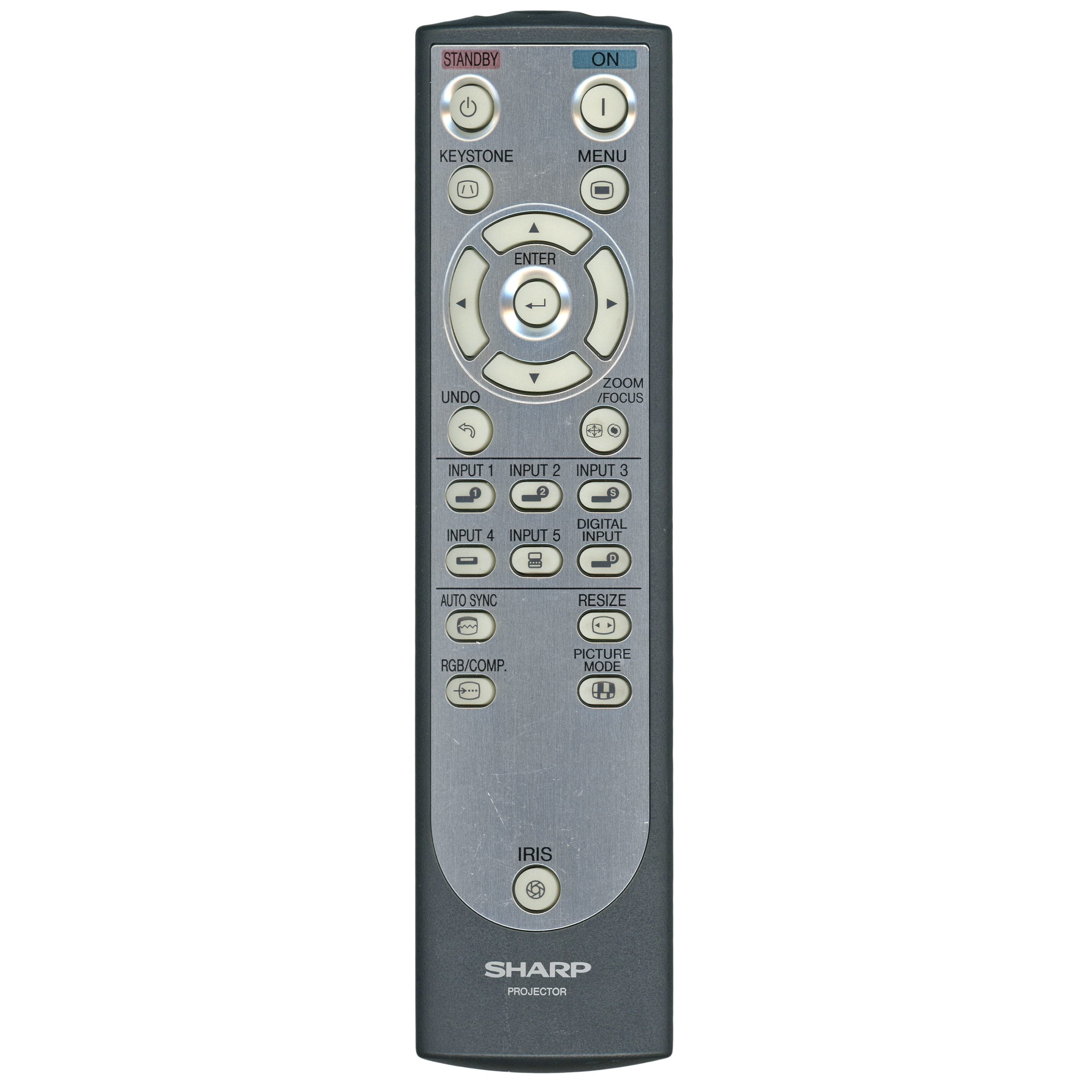 Substitute for Sharp RRMCGA334WJSA Projector Remote Control [RR3720]