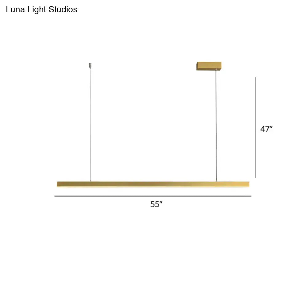 DecorBites™ Simplicity LED Metal Pendant Lighting for Dining Room