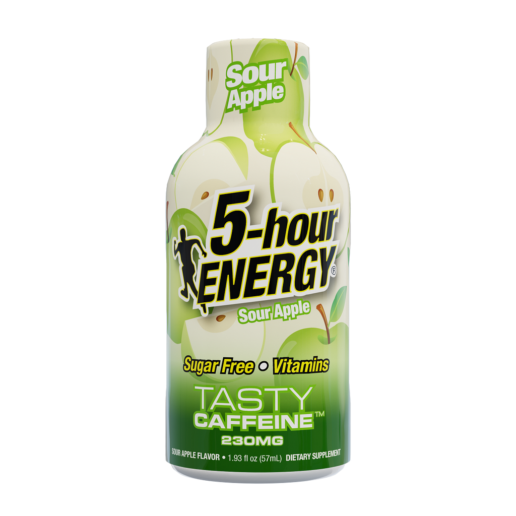 Sour Apple Flavor Extra Strength 5-hour ENERGY Shots