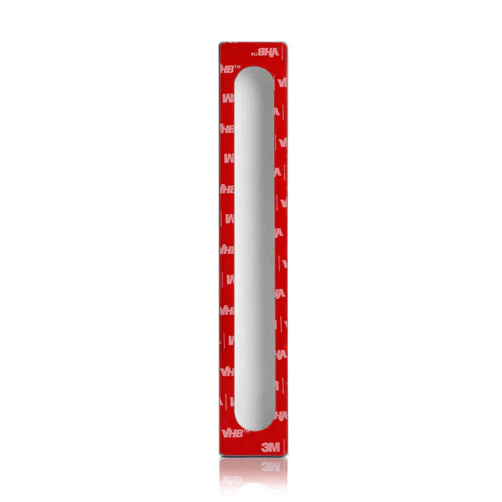 Sculpted Concrete Mezuzah with Gold Engraving – Wave Series