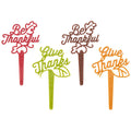 Be Thankful Cupcake Picks