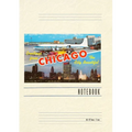 Vintage Lined Notebook Greetings from Chicago, Illinois - Paperback
