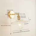 DecorBites™ Green Glass LED Wall Light Fixture | Modern Nordic Pull Chain Lamp