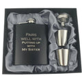 Pairs Well Putting Up with My Sister Flask