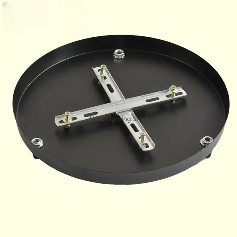 White & black pendant light ceiling mount canopy with hooks dining room