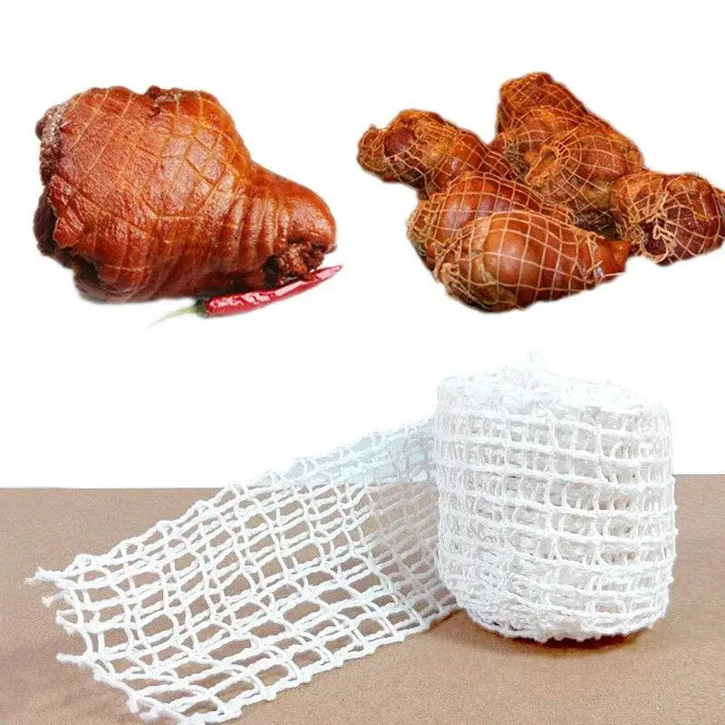 DecorBites™ Hot Dog Meat Mesh Net Butcher's String Roll 3/5M