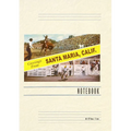 Vintage Lined Notebook Greetings from Santa Maria, California - Paperback