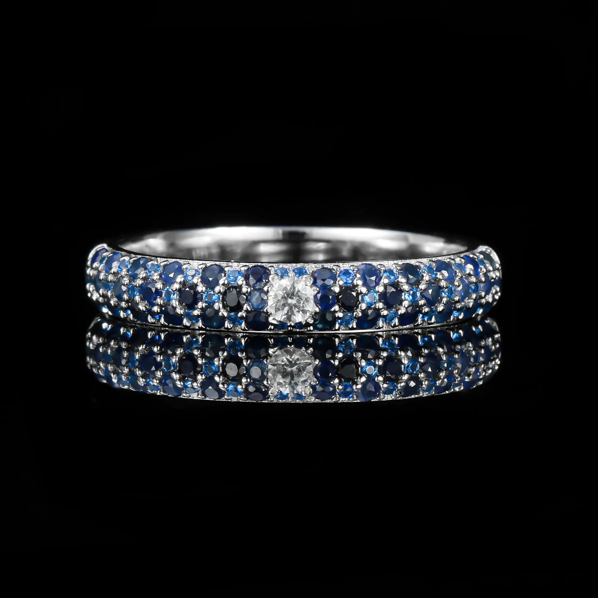 Natural Sapphire Ring Size 7